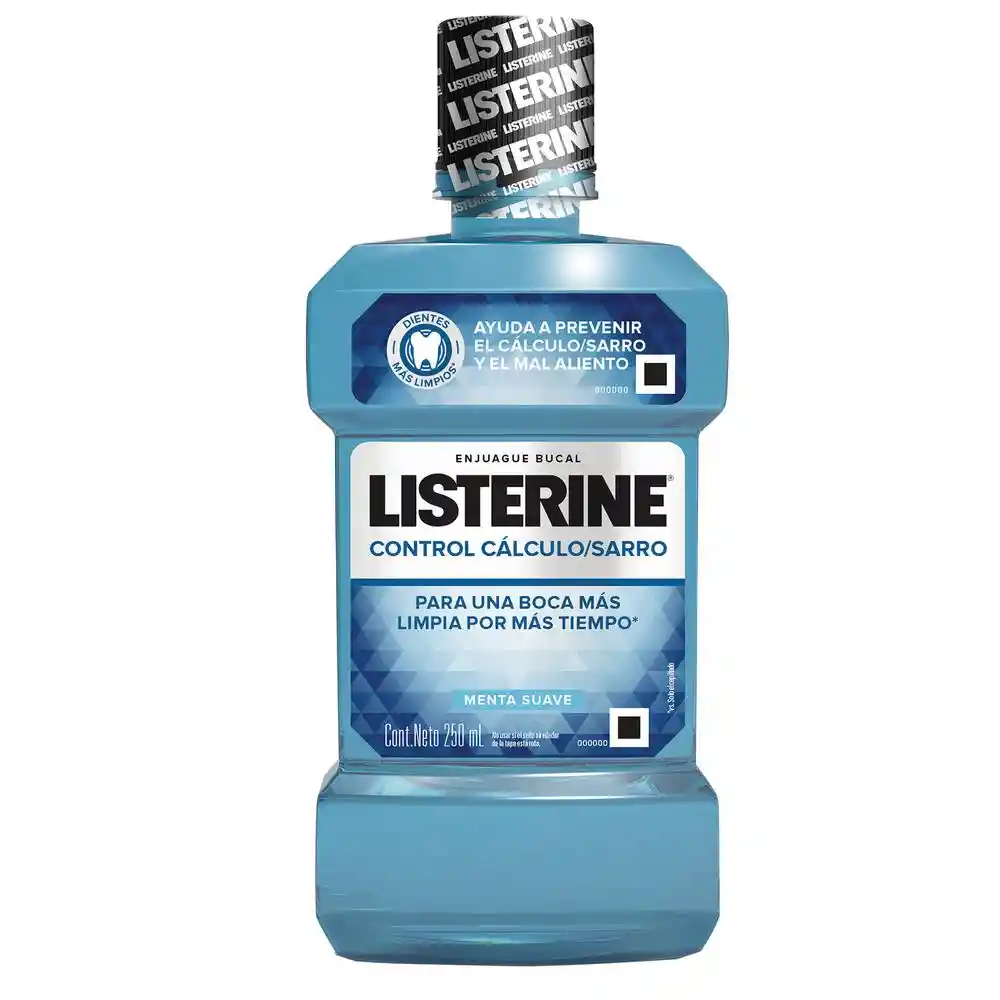 Listerine Enjuague Bucal Control Sarro 250 Ml