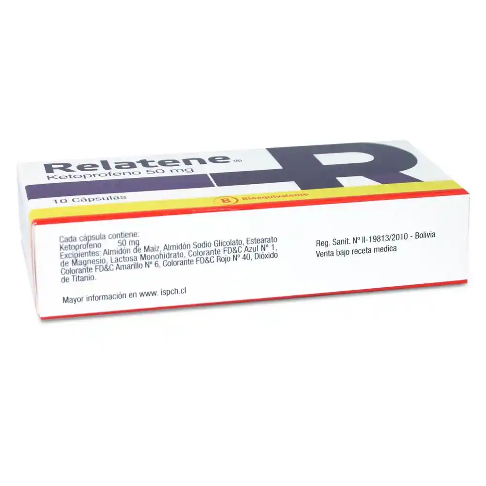 Amato Relatene Antiinflrios Cap 50Mg 10