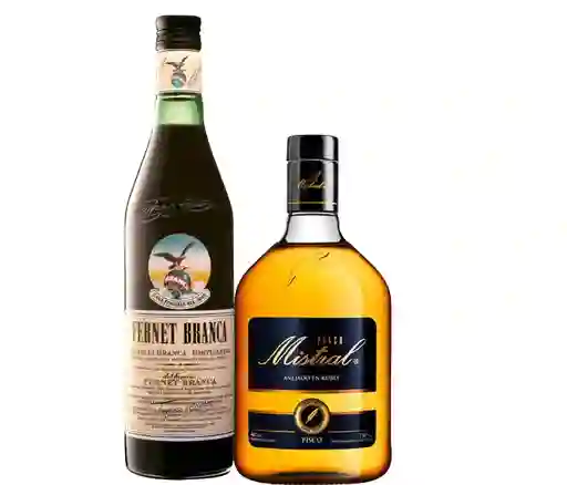 Combo Asado: Fernet 750 mL + Mistral 750 mL