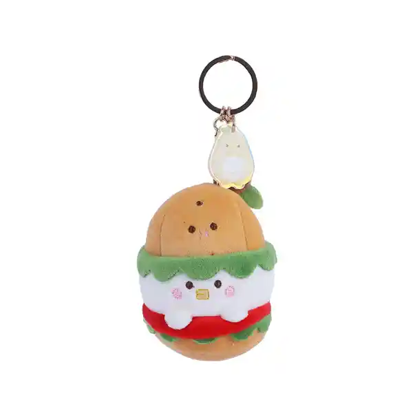 Llavero Colgante Hamburguesa de Pera Yummy Yummy Series Miniso