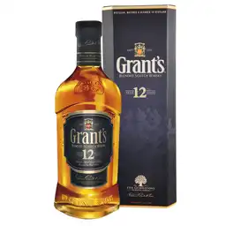 Grants Whisky 12A Prem Bot