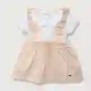 Conjunto Jumper Bebé Niña Rosado Talla 6M Opaline