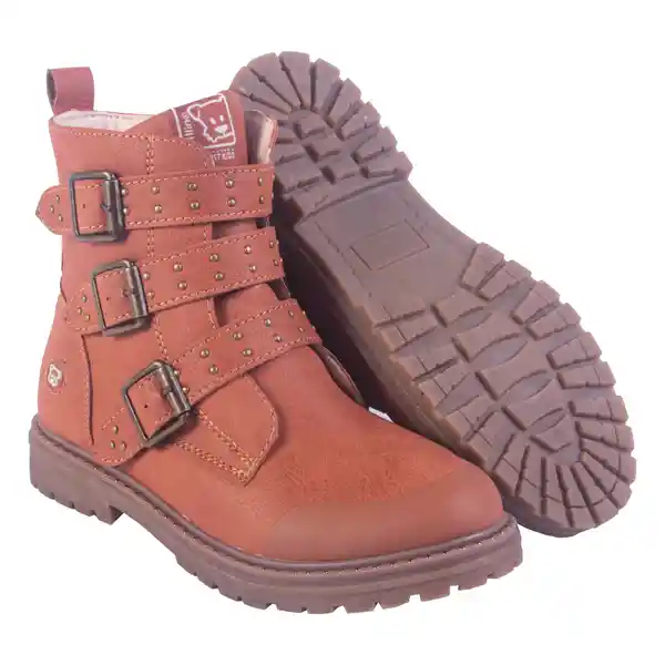 Botas Bototo Niña Niña Café Talla 29 Pillin