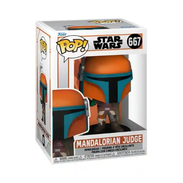 Funko Pop Figura de Acción Vinyl Mandalorian Judge