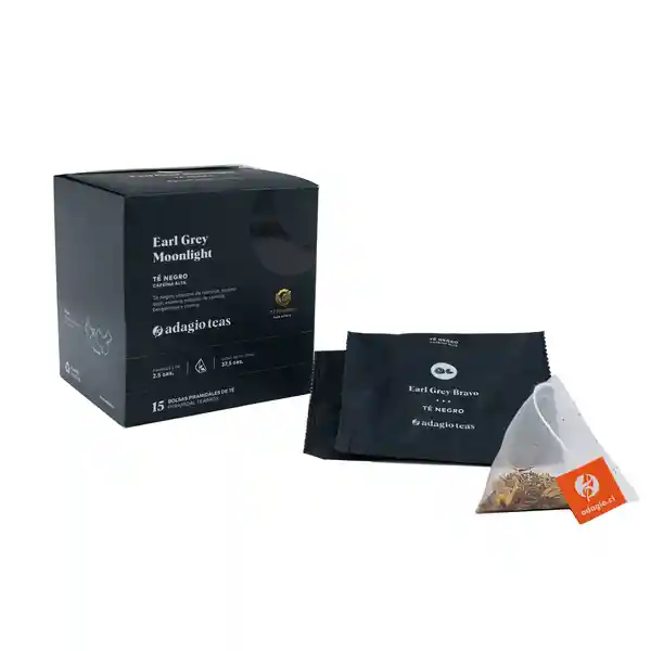 Té Teabags Earl Grey Moonlight Adagio Teas