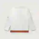 Polera de Niño Montaña Blanco Talla 6M Opaline