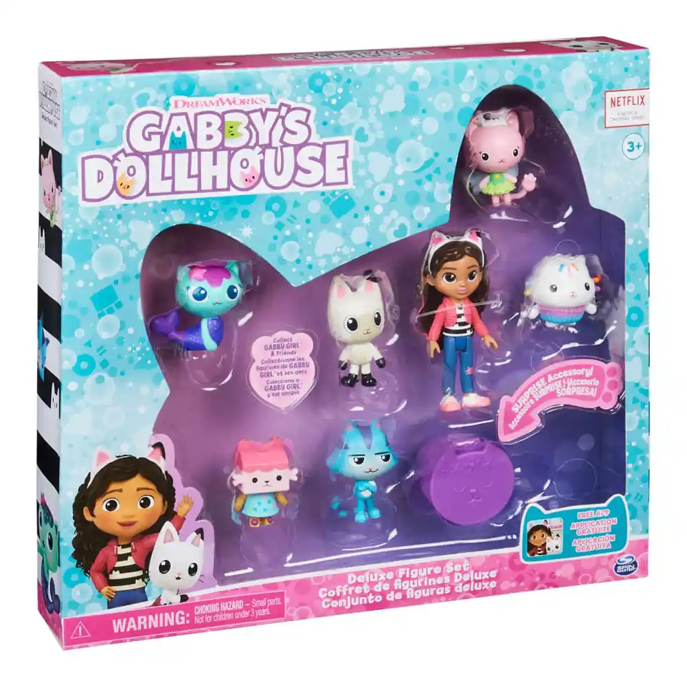 Set De Lujo Figuras Gabby'S Dollhouse