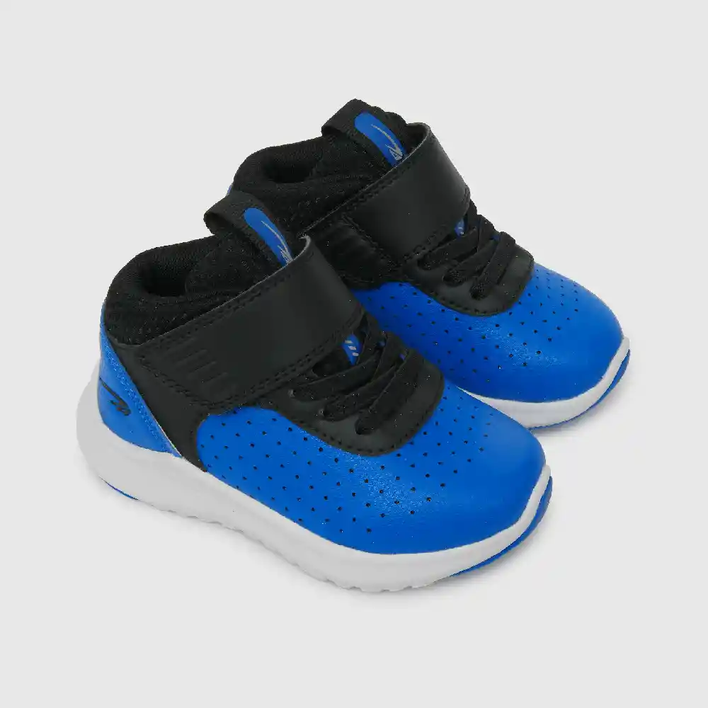 Zapatillas Deportiva Caña Media Niño Azul Talla 24