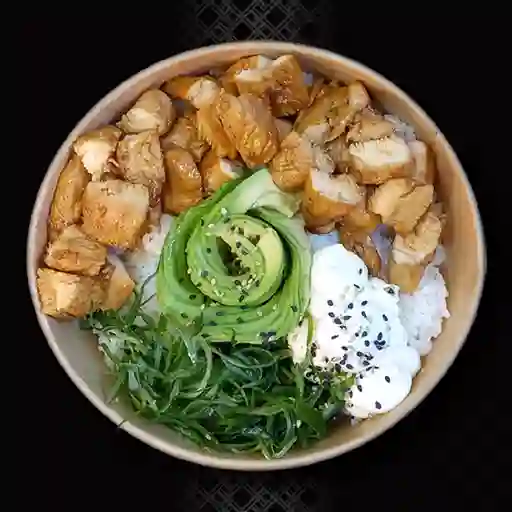 Gohan pollo teriyaki