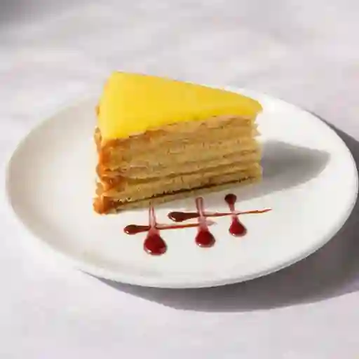 Panqueque naranja trozo