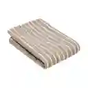 Funda de Cojín Algodón Hilado Líneas 45 x 45 cm Casaideas