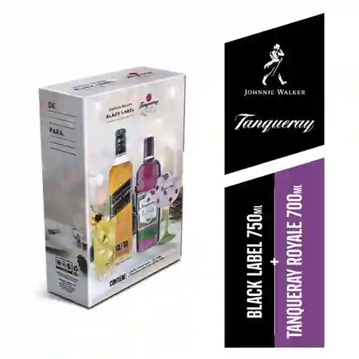 Tanquera Pack Jwalker Black + Tanqueray Royale