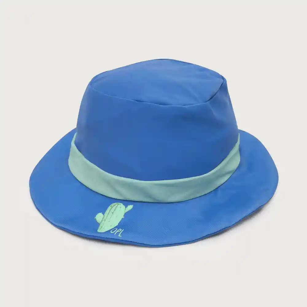 Gorro Protección Uv Cactus Para Niño Azul Talla Xl