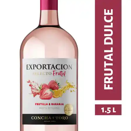 Exportación Vino Selecto Frutal Frutilla