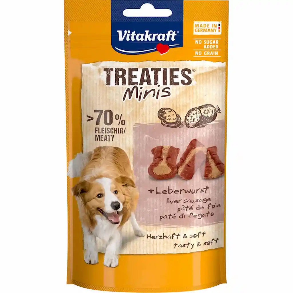 Vitakraft Snack para Perros Treaties Minis con Paté
