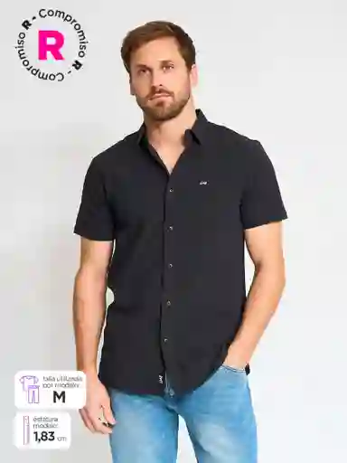 Half Camiseta Manga Corta Donnie Negro M SS25