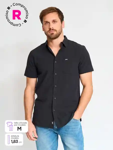 Half Camiseta Manga Corta Donnie Negro M SS25