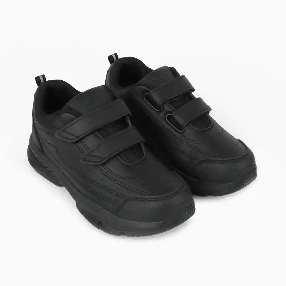 Zapatillas Deportiva Escolar Junior Unisex Negra T. 24