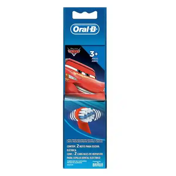Oral-B Cabezales de Repuesto Disney Pixar Cars