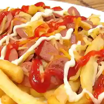 Salchipapas familiar (naturales)