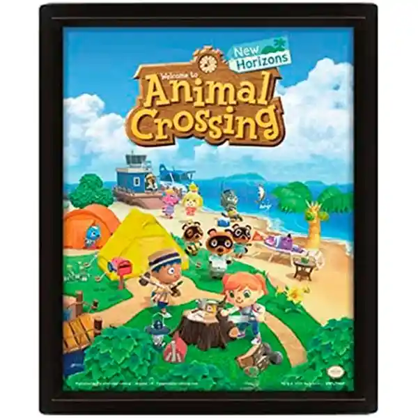 Póster 3D Animal Crossing New Horizons EPPL71437