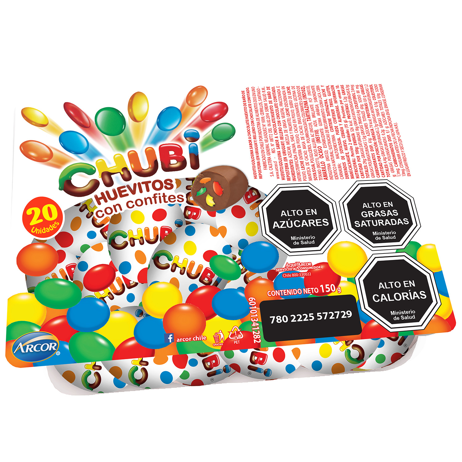 Huevo Chocolate Chubi Bja