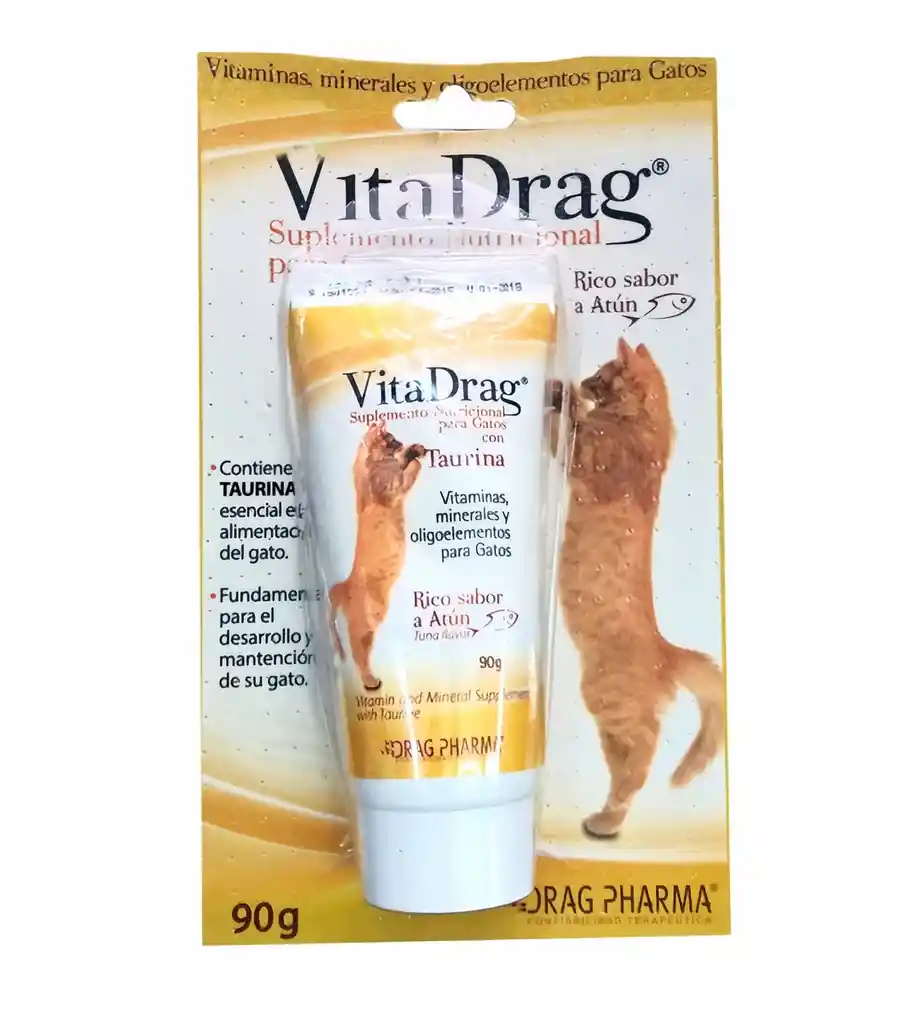 Drag Pharma Suplemento Nutricional para Gato Vita Drag