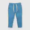 Jean De Bebé Cintura Elasticada Niño Azul Talla 3/6m