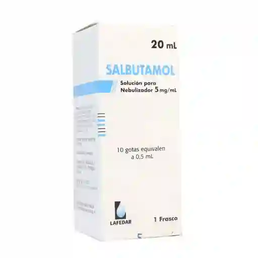 Salbutamol Lafedarsolucion Para Nebulizador (5 Mg)