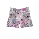 Bikini Short Para Niña Estampado Lila Talla 12 Samia