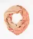 Lounge Loop Rombos Tejido Beige y Rosado