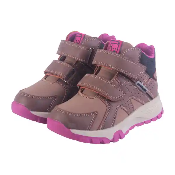 Zapatillas Outdoor Bebé Niña Café Talla 26 Pillin