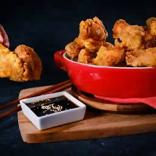 Alitas Truto De Pollo Frito Or