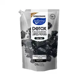Ballerina Acondicionador con Carbón Activado y Menta Detox