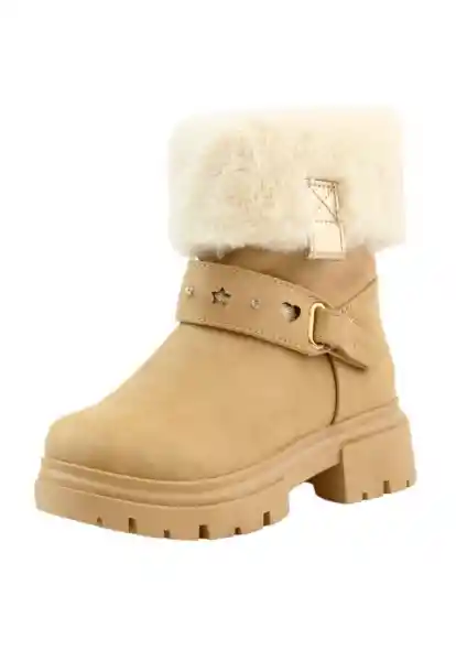 Botas W24 Niña Café 36 894 Ficcus