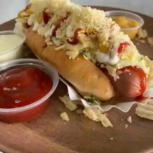 Hot Dog Venezolano Sencillo