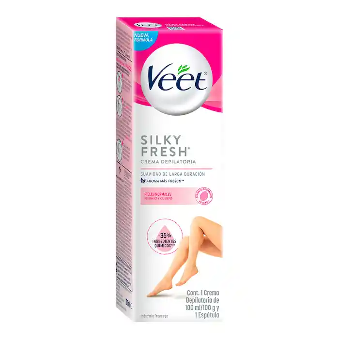 Veet Crema Depilatoria Piernas y Cuerpo Pieles Normales