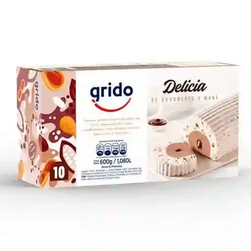 Delicia chocolate y maní