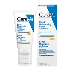 CeraVe Loción Hidratante para Rostro Spf 25 