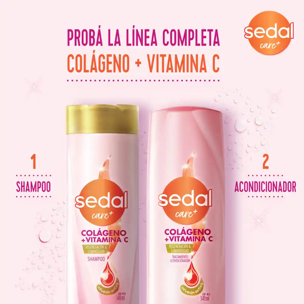 Sedal Shampoo Colágeno + Vitamina C