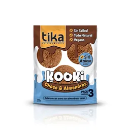 Pack Tika Kooki Choco & Almendras (90 G X 3 Unid.)