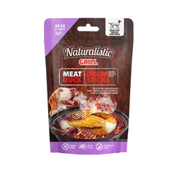 Naturalistic Snack para Perros Baquetas de Carne de Pato