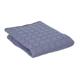 Funda Para Cojín de Quilt Microfibra Azul 50 x 50 cm Casaideas