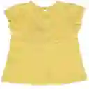 Polera Bebé Niña Amarillo Talla 3 A Pillín