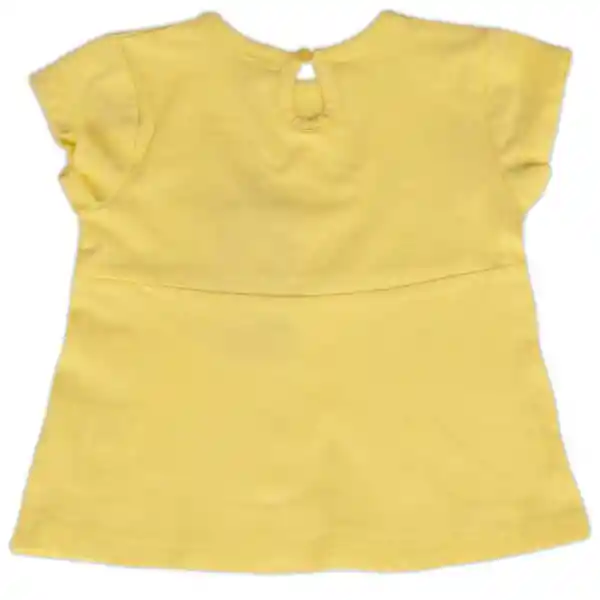 Polera Bebé Niña Amarillo Talla 3 A Pillín