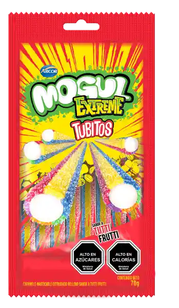 Mogul Caramelo Tubito Extreme Tutti Frutti