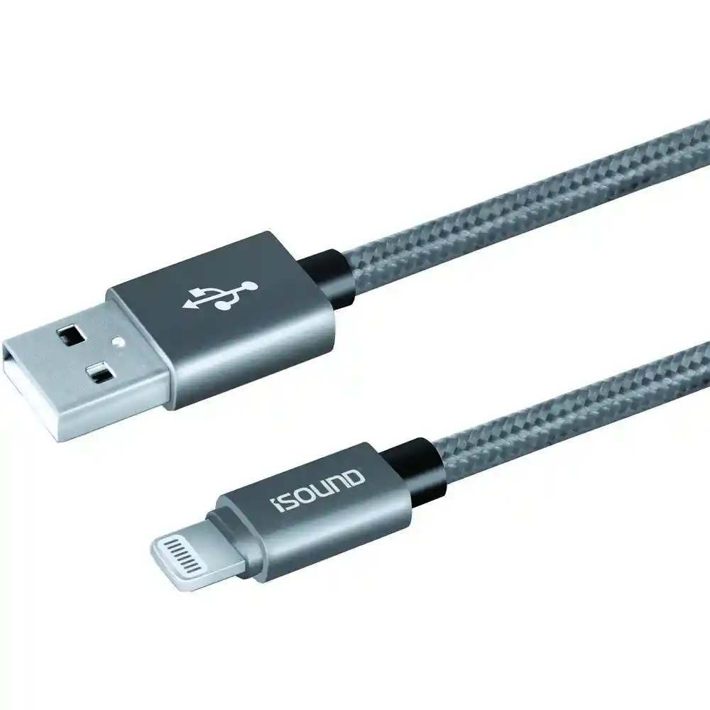 Isound Cable Lightning Heavy Duty Silver 3 m ISOUND-5934