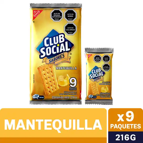 Galleta Club Social Mantequilla