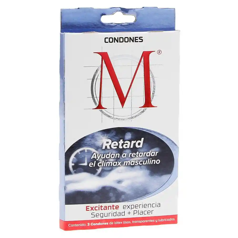 M: Preservativos Con Retardante