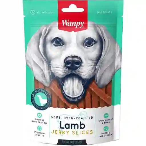 Wanpy Snack Para Perro Lamb Jerky Slices